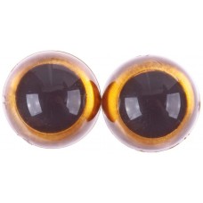 Глаз для игрушек "живой" D16 круглые без лучика СМП