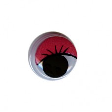 Глаз круглый с бегающим зрачком "HobbyBe" MER-10 d10мм