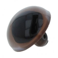 Глаз кристальный пришивной "HobbyBe" CRP-9 d9мм 1шт.