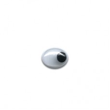 Глаз овальный с бегающим зрачком "HobbyBe" MEO-9*7 9х7мм