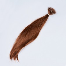 Волосы-трессы для кукол "Прямые" Элит длина волос 30см, ширина 50см (2шт)