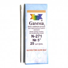 Игла "Gamma" для переплет. работ 5" N-271 1шт.