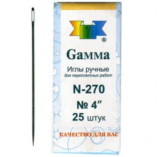Игла "Gamma" для переплет.работ 4" N-270 1шт.