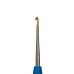 Крючок для вязания "Gamma" RCH с прорезин. ручкой сталь d1.5мм 13см