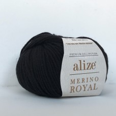 Пряжа ALIZE Merino Royal Fine (Мерино Роял Файн), 100% шерсть 50гр, 175м