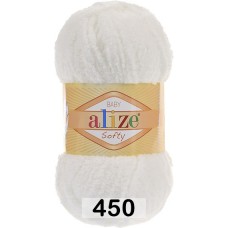 Пряжа ALIZE Softy (Софти), 100% микрополиэстер, 50гр, 115м