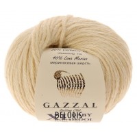 Пряжа GAZZAL Baby Wool XL (Бэби Вул), 40%шерсть, 20%кашемир, 40%акрил, 50гр, 100м