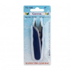 Ножницы "GAMMA" TC-100 для обрезки ниток кусачки 105мм