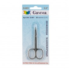 Ножницы "GAMMA" G-801 маникюрные 90мм
