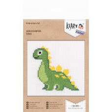 Набор для вышивания "Klart" 12-011 "Динозаврик"