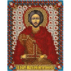 Набор для вышивания "PANNA" CM-1416 ( ЦМ-1416 ) "Икона Св. Влкм. Никиты Воина Константинопольского" (п)