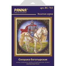 Набор для вышивания "PANNA" "Золотая серия" VS-0763 (ВС-0763) "Силушка богатырская"